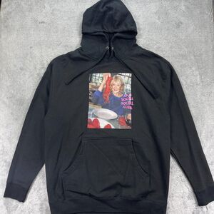 Anti Social Social Club Martha Stewart Lobster Hoodie Mens Large Black Graphic